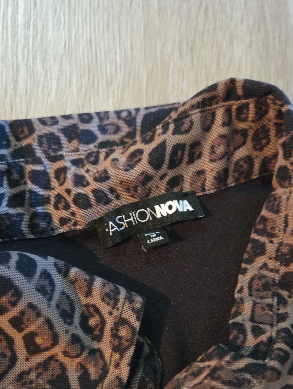💥Closet Clean Out- Final Mark Down💥Fashion Nova Snake Bitten Mesh Mini Dress - Picture 4 of 4